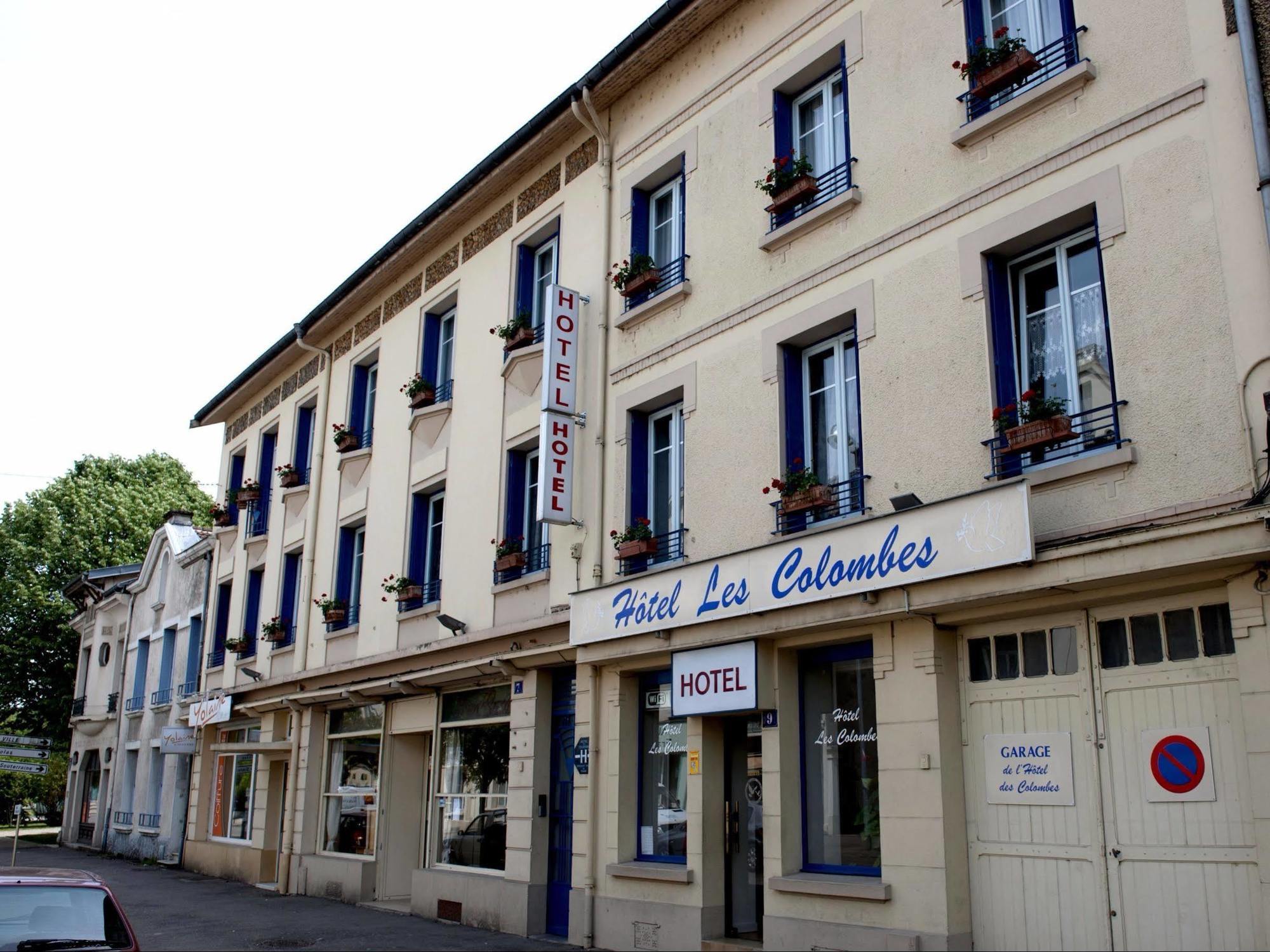 Hotel Les Colombes Verdun-sur-Meuse Esterno foto